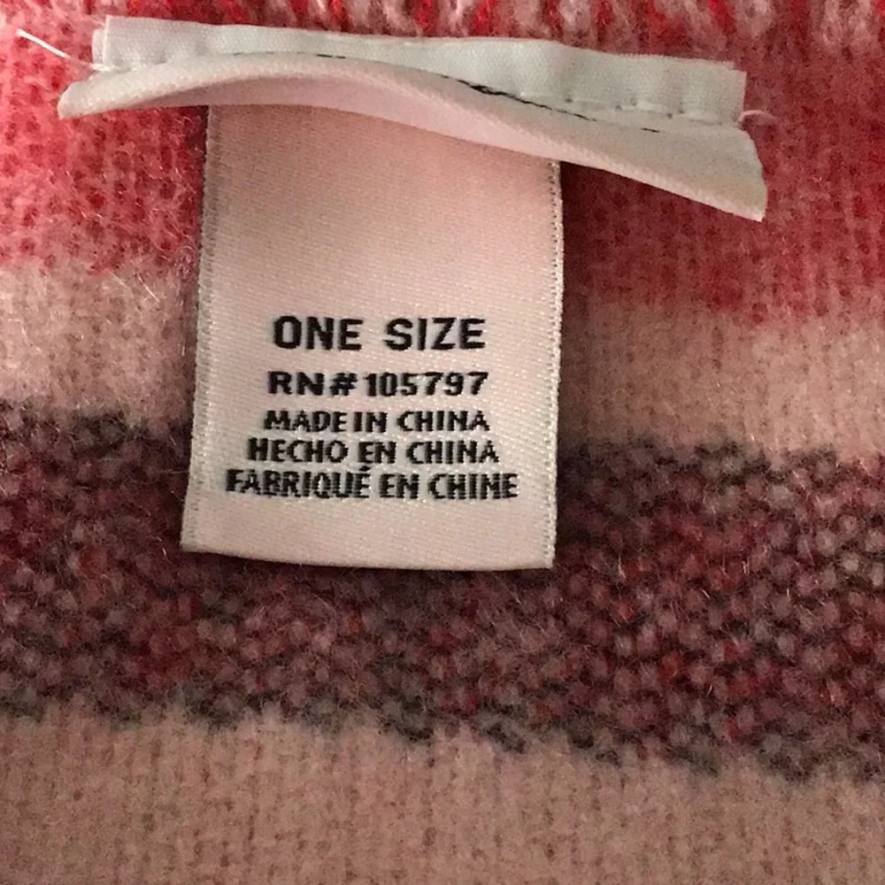 Juicy Couture Colorblock Logo Scarf